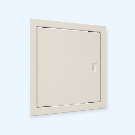 Л2025Р Ivory Люк ревизионный ЛР фланец 196х246 ручка 218х268 пластик Ivory EVECS